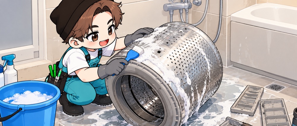 STEP4 パーツ洗浄・組み立て
